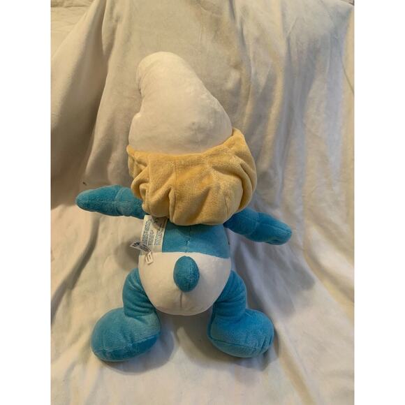 Build A Bear Workshop Smurfette 17" Inches Plush Stuffed Toy White Dress Smurfs - Picture 6 of 12